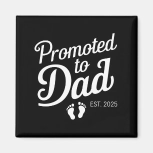 Benoemd tot papa EST 2025 Grappig binnenkort papa Magneet