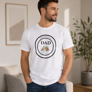 Benoemd tot Papa Geschat 2026 Funny T Shirt
