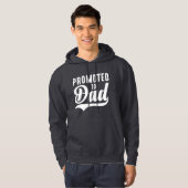 Benoemd tot papa hoodie (Voorkant volledig)