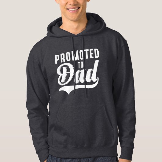 Benoemd tot papa hoodie (Voorkant)