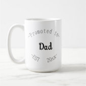 Benoemd tot papa koffiemok (Links)