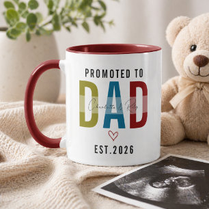Benoemd tot Papa   Persoonlijke Eerste Vaderdag Mok