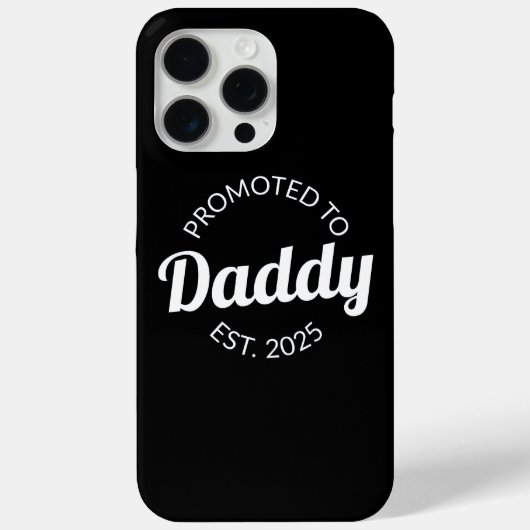 Benoemd tot papa vanaf 2025 I Case-Mate iPhone Case (Achterkant)