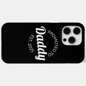 Benoemd tot papa vanaf 2025 I Case-Mate iPhone Case (Achterkant (horizontaal))