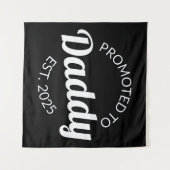 Benoemd tot papa vanaf 2025 I Wandkleed (Voorkant (horizontaal))