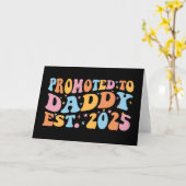 Benoemd tot papa vanaf 2025 III Kaart (Gele Bloem)