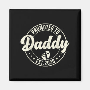 Benoemd tot papa vanaf 2026 Baby aankondiging voor Magneet