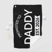 Benoemd tot papa vanaf 2026 II Golfhanddoek (Insitu)