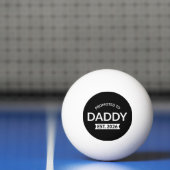 Benoemd tot papa vanaf 2026 II Pingpongbal (Net)