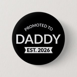 Benoemd tot papa vanaf 2026 II Ronde Button 5,7 Cm