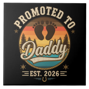 Benoemd tot papa vanaf 2026 tegeltje
