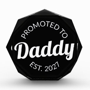 Benoemd tot papa vanaf 2027 Nieuwe papa baby showe Fotoblokken