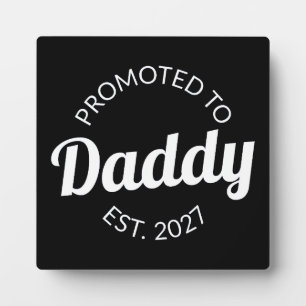 Benoemd tot papa vanaf 2027 Nieuwe papa baby showe Fotoplaat