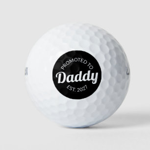 Benoemd tot papa vanaf 2027 Nieuwe papa baby showe Golfballen