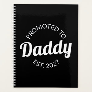 Benoemd tot papa vanaf 2027 Nieuwe papa baby showe Planner