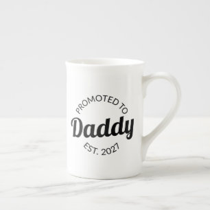 Benoemd tot papa vanaf 2027 Nieuwe papa baby showe Porselein Kop