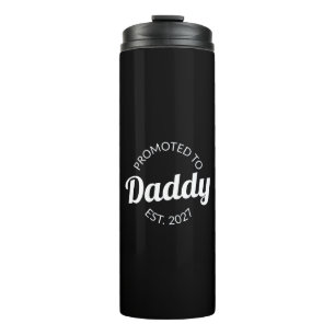 Benoemd tot papa vanaf 2027 Nieuwe papa baby showe Thermosbeker