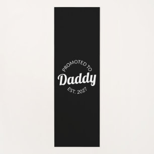 Benoemd tot papa vanaf 2027 Nieuwe papa baby showe Yogamat