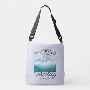 Benoemd tot papa Verwacht 2027 Nieuwe papa-aankond Crossbody Tas