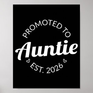 Benoemd tot Tante Est 2026 I T Shirt Poster