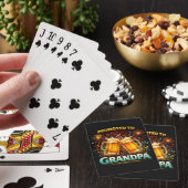 Benoemd tot toekomstige opa pokerkaarten (Insitu)