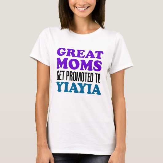 Benoemd tot YiaYia T-shirt (Voorkant)