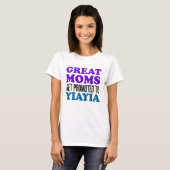 Benoemd tot YiaYia T-shirt (Voorkant volledig)