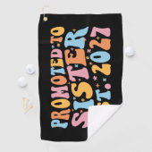 Benoemd tot zus Est 2027 grote zus Golfhanddoek (Insitu)