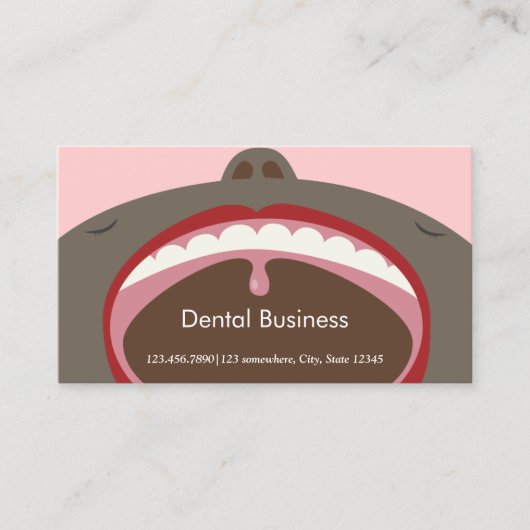 Benoeming als tandarts Afrikaanse Amerikaanse Cart Afsprakenkaartje (Voorkant)