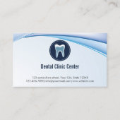 Benoeming als tandarts Modern Blue Dentist Afsprakenkaartje (Voorkant)