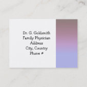 Benoeming artsen afsprakenkaartje (Achterkant)