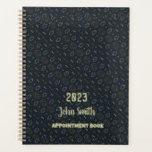 Benoeming Book 2023, Grey with Gold Planner (Voorkant)
