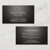 Benoeming Damask Vignette Afsprakenkaartje (Voorkant / Achterkant)