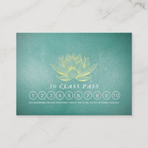 Benoeming door Yoga Meditation Instructor Class Pa Afsprakenkaartje
