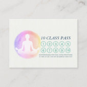 Benoeming door Yoga Meditation Instructor Class Pa Klantenkaartje (Voorkant)