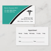 Benoeming en Visitekaartje van de gezinsarts (Voorkant / Achterkant)