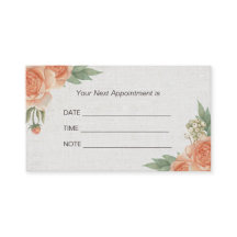 Benoeming Herinnering Vintage Floral Elegant Salon