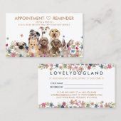 Benoeming herinnert Honden eraan Visitekaartje (Voorkant / Achterkant)