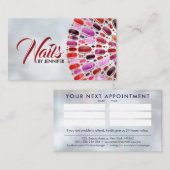 Benoeming Marble Nails Mandala Visitekaartje (Voorkant / Achterkant)