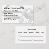 Benoeming medische arts visitekaartje (Voorkant / Achterkant)