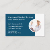Benoeming medische praktijk visitekaartje (Voorkant)