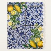 Benoeming mediterrane zomer van Portugal Planner (Achterkant)