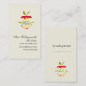 Benoeming Pappels Health Nutrition Weight Loss Afsprakenkaartje (Voorkant / Achterkant)