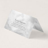 Benoeming prijslijst Yoga Meditation Instructor Visitekaartje (Achterkant)