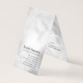 Benoeming prijslijst Yoga Meditation Instructor Visitekaartje (Achterkant)