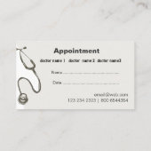Benoeming Simple Geweldige Doctor Medical Device Afsprakenkaartje (Achterkant)