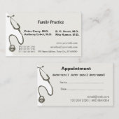 Benoeming Simple Geweldige Doctor Medical Device Afsprakenkaartje (Voorkant / Achterkant)