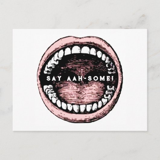 Benoeming tandheelkunde briefkaart (Voorkant)