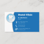 Benoeming tandheelkunde | Professionele tandheelku Afsprakenkaartje (Voorkant)