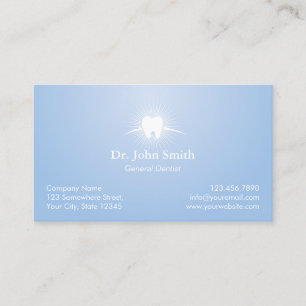 Benoeming tandheelkundige Light Dentist Afsprakenkaartje
